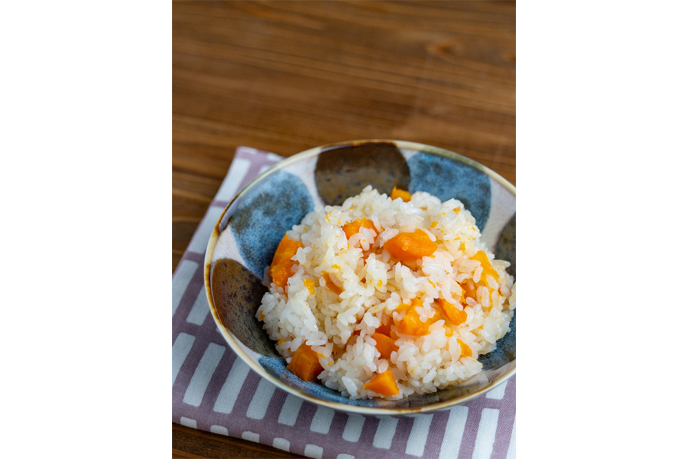 雪の下にんじんライスの画像