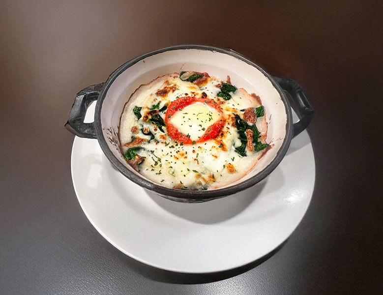 北海道じゃがバター明太グラタン